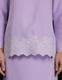 BAJU KURUNG KEDAH AGNES (LILAC)